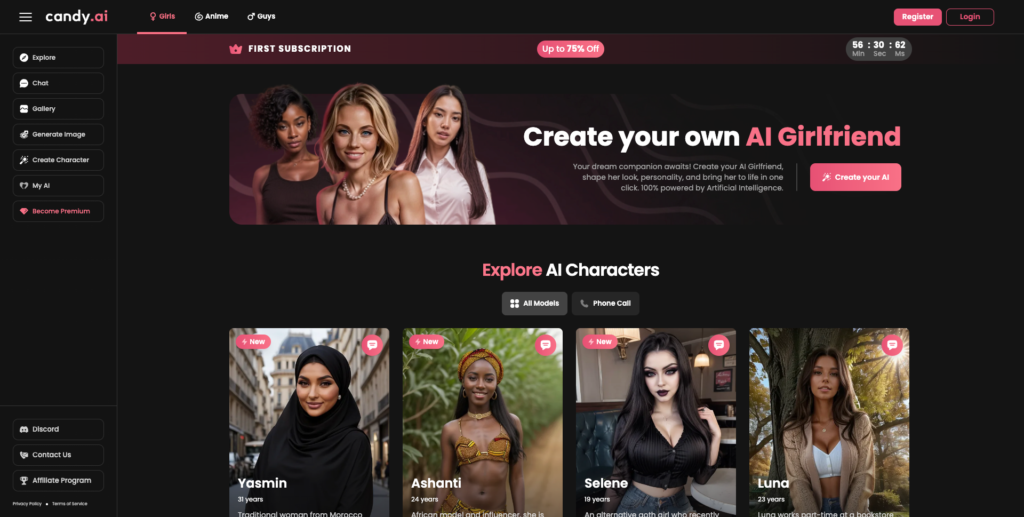 Candy.ai - Girlfriend App