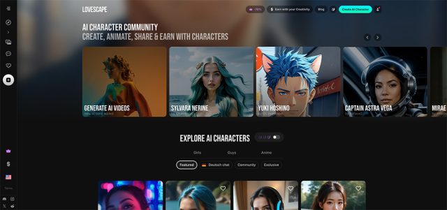 lovescape ai review